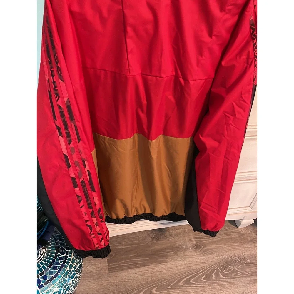 adidas Men's CNY Reversible Woven Jacket - Red nwt large